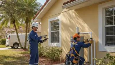 Lakeland, FL plumbing repair service team for residential and commercial pipe fixes