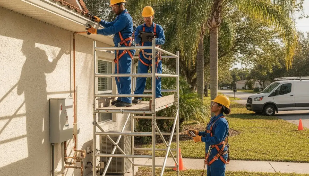 Lakeland, FL plumbing repair service van for emergency drain and pipe repairs