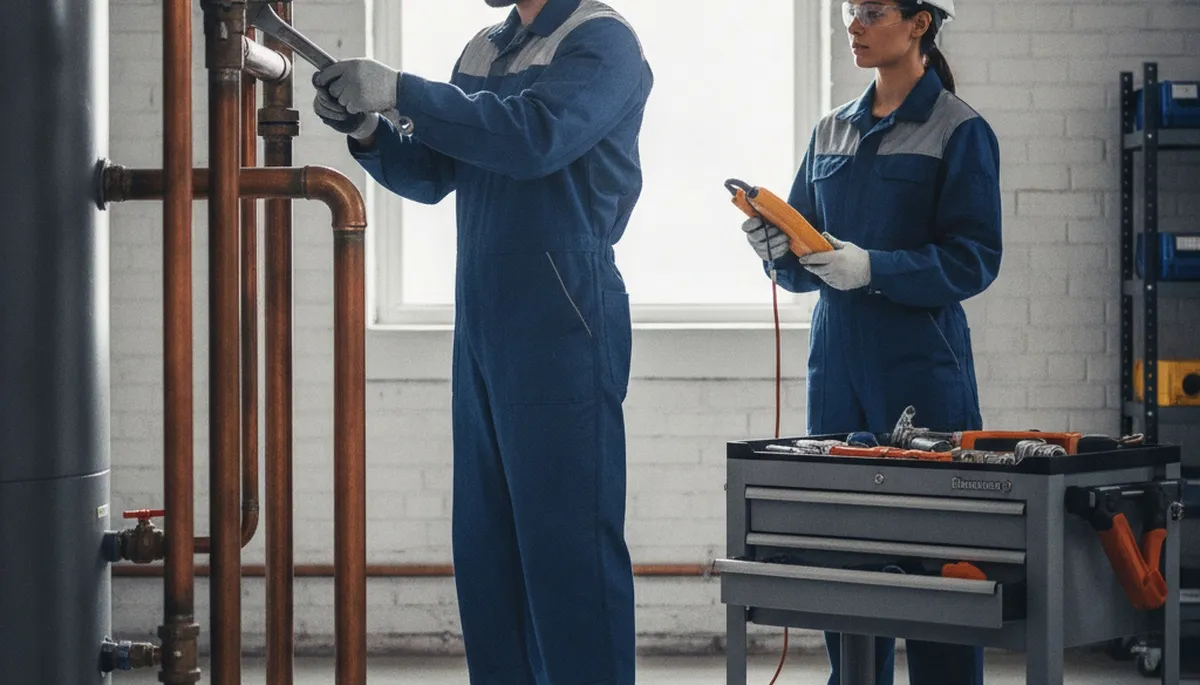 Lakeland, FL plumber repairing residential pipes for fast, reliable plumbing service
