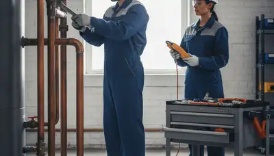Lakeland, FL plumber repairing residential pipes for fast, reliable plumbing service