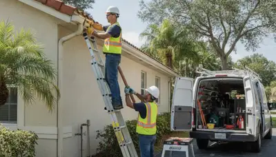 Lakeland, FL plumbing repair service truck for residential pipe and leak repairs