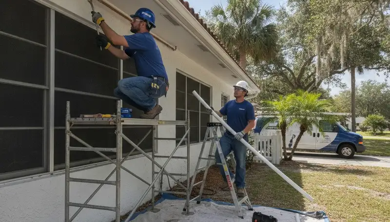 Lakeland, FL plumbing repair service truck for residential and commercial plumbing solutions