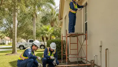Lakeland FL plumbing repair service van for emergency drain and pipe repairs