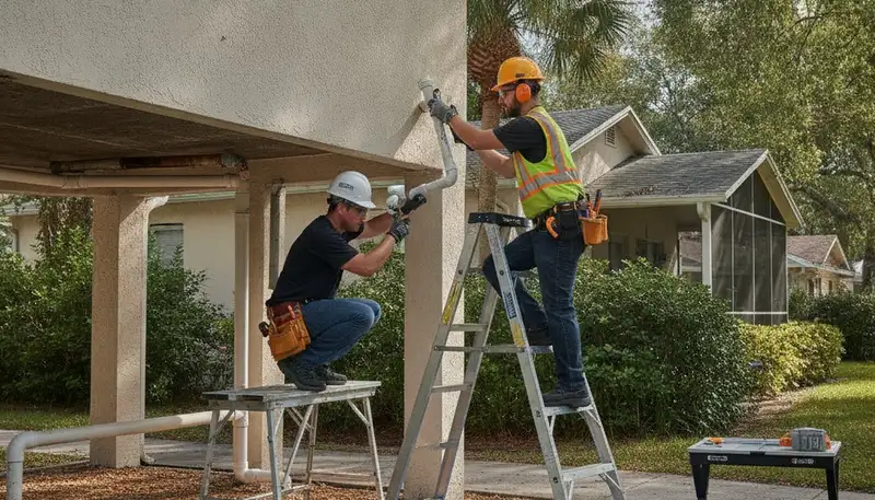 Lakeland, FL plumbing repair technician serving local homes and businesses