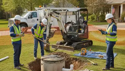 Septic repair plumber servicing Lakeland, FL home for reliable plumbing maintenance