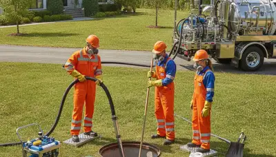 Septic tank cleaning service for Lakeland, FL homes by On Call Plumbers