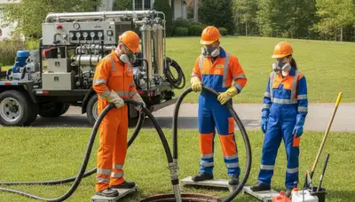 Septic tank cleaning service for Lakeland, FL homes by On Call Plumbers