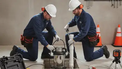 Sump pump installation for Lakeland, FL homes by On Call Plumbers to protect against flooding